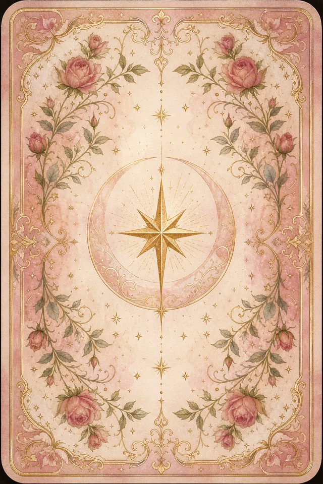 玫瑰晨星牌背预览